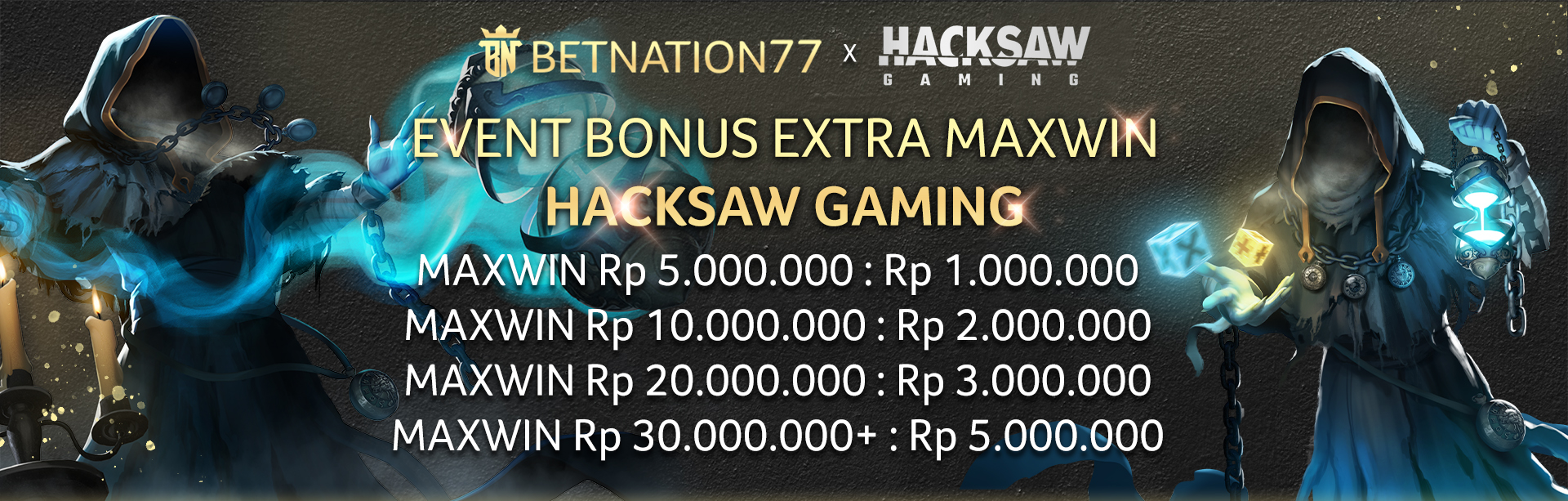 EVENT BONUS EXTRA MAXWIN HACKSAW GAMING