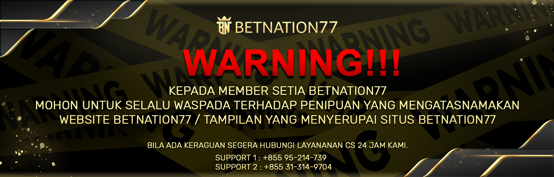 WARNING!!!