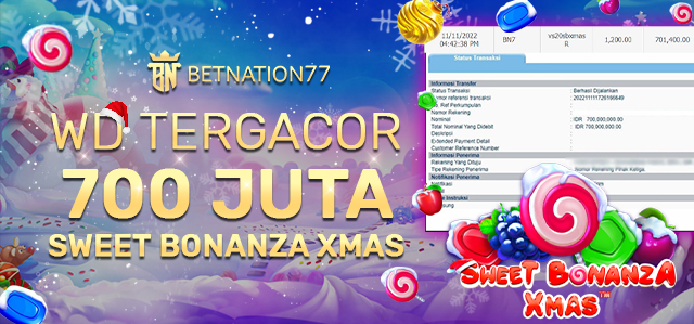 WD TERGACOR SWEET BONANZA XMAS