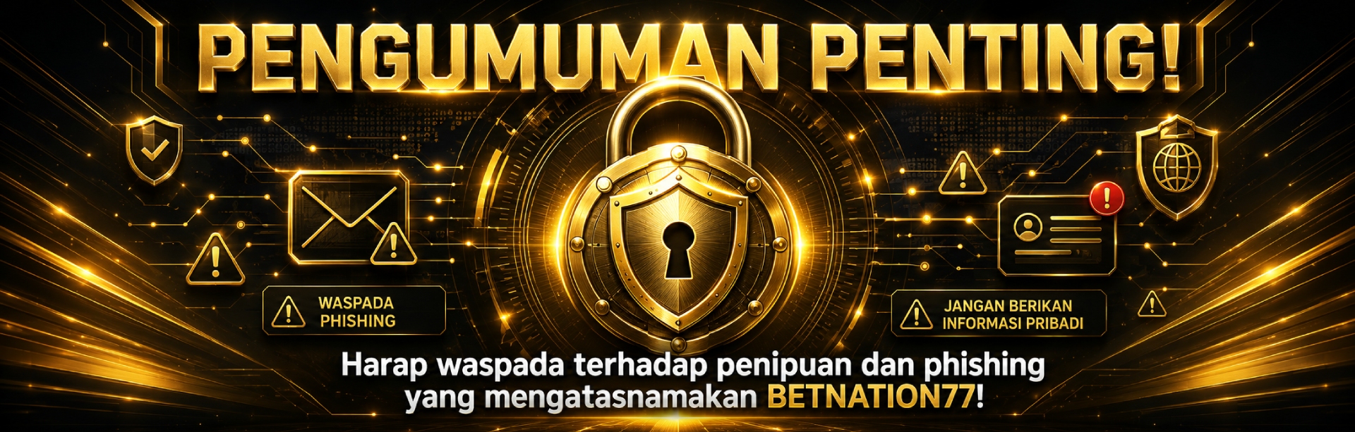 HATI-HATI TERHADAP PENIPUAN MENGATASNAMAKAN SITUS BETNATION77