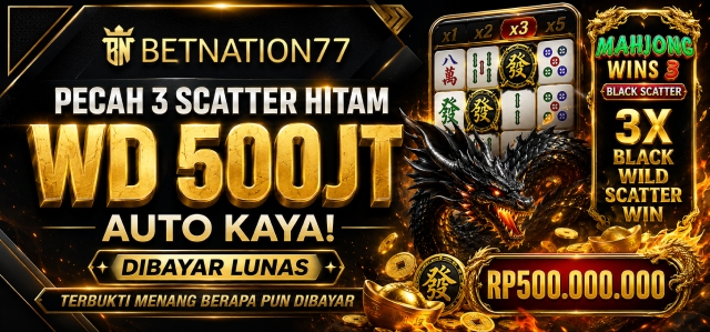 MELEDAK 500JT 3 SCATTER HITAM