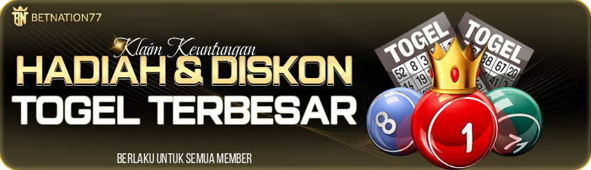 HADIAH & DISKON TOGEL TERBESAR