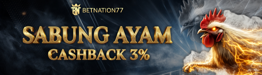 SABUNG AYAM CASHBACK 3%